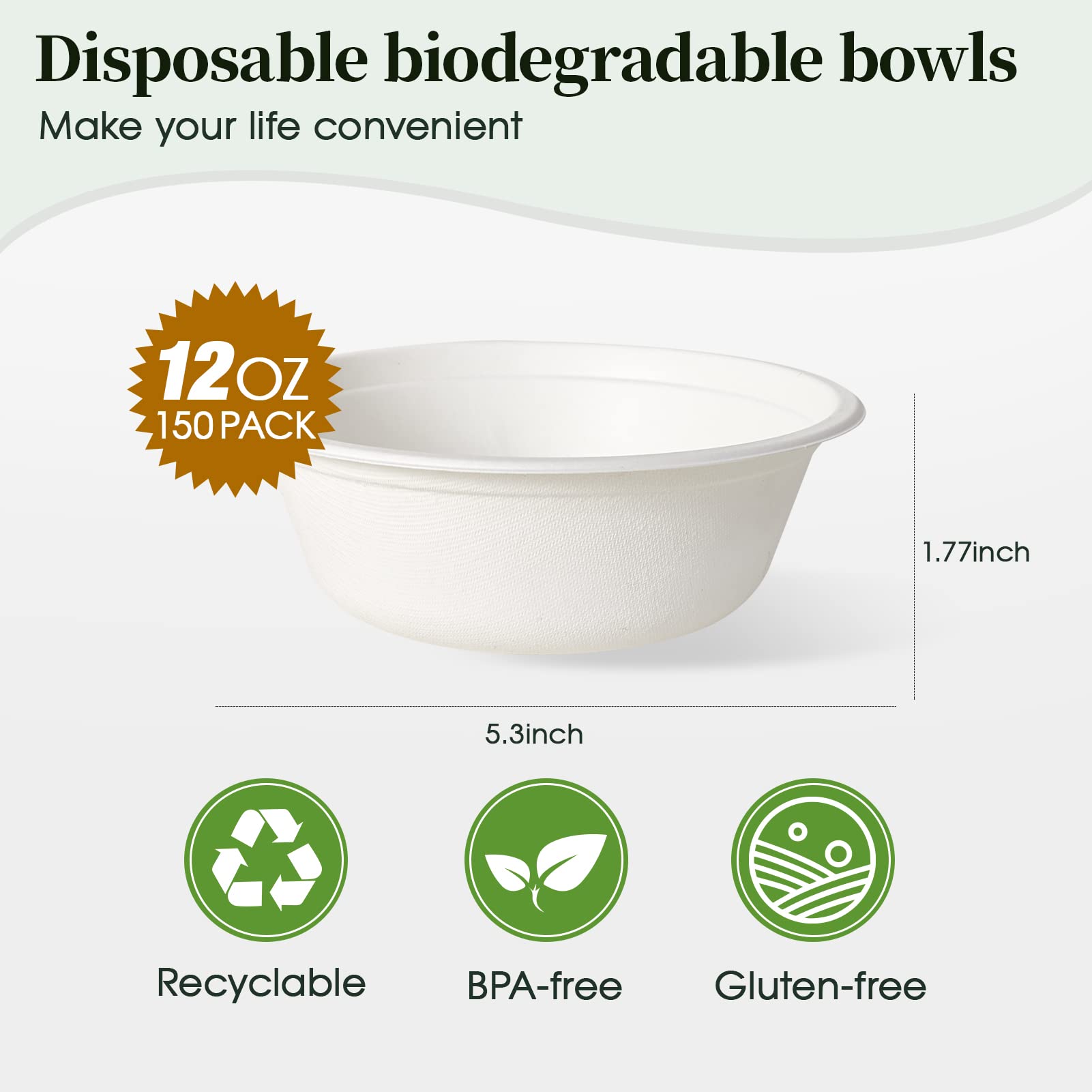 ECOLipak close-up of bagasse texture showing natural fiber strength and leak resistance