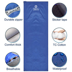 ECOOPRO compressed in its sack for easy carrying and space-saving benefit