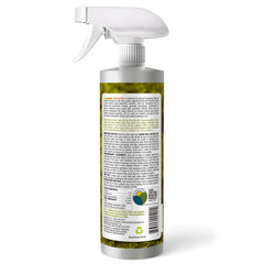 EcoVenger label closeup listing plant-based ingredients and usage