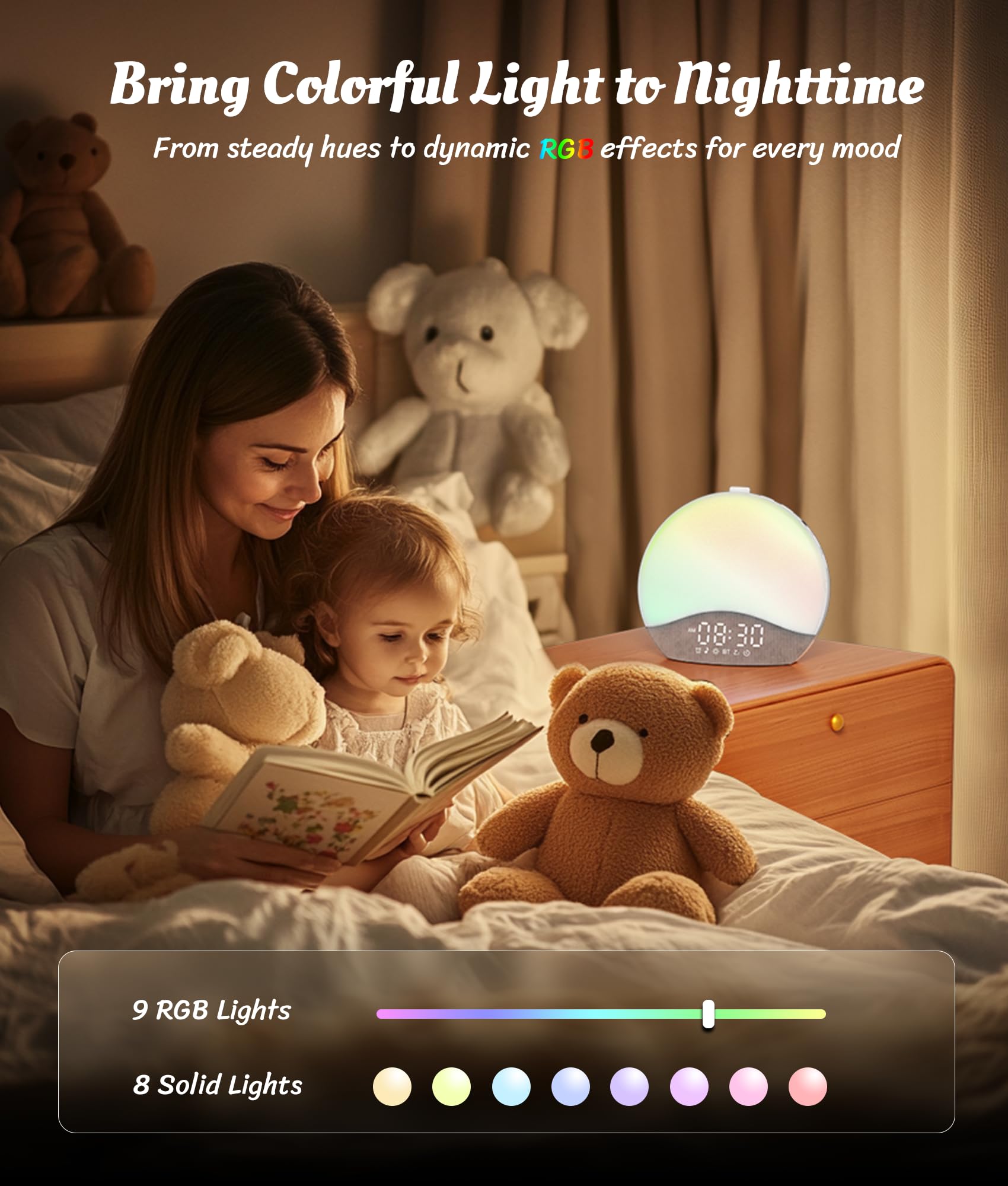ecozy bedside lifestyle setup demonstrating calming atmosphere for sleep