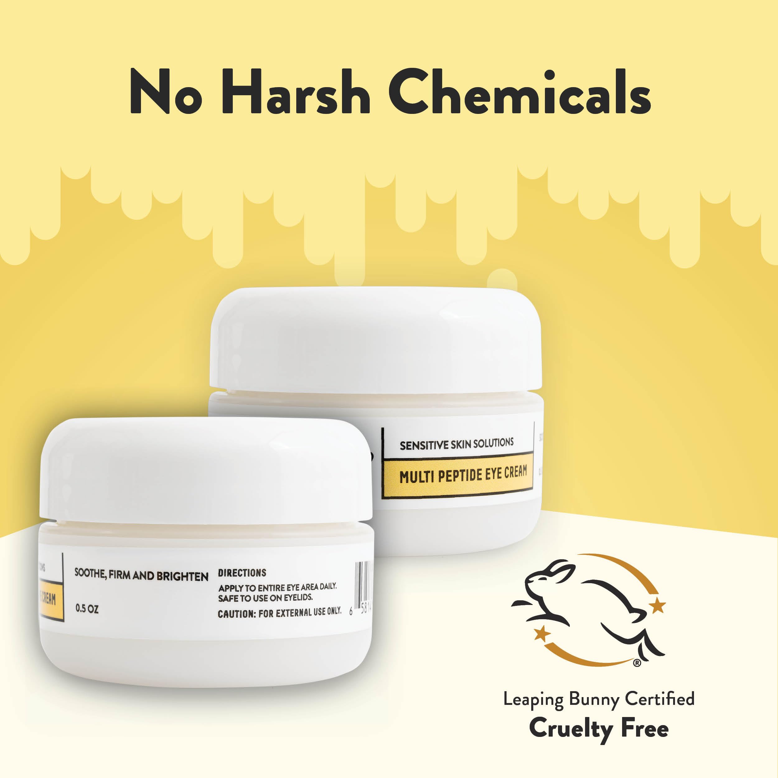 ECZEMA HONEY jar on bathroom shelf conveying gentle everyday skincare