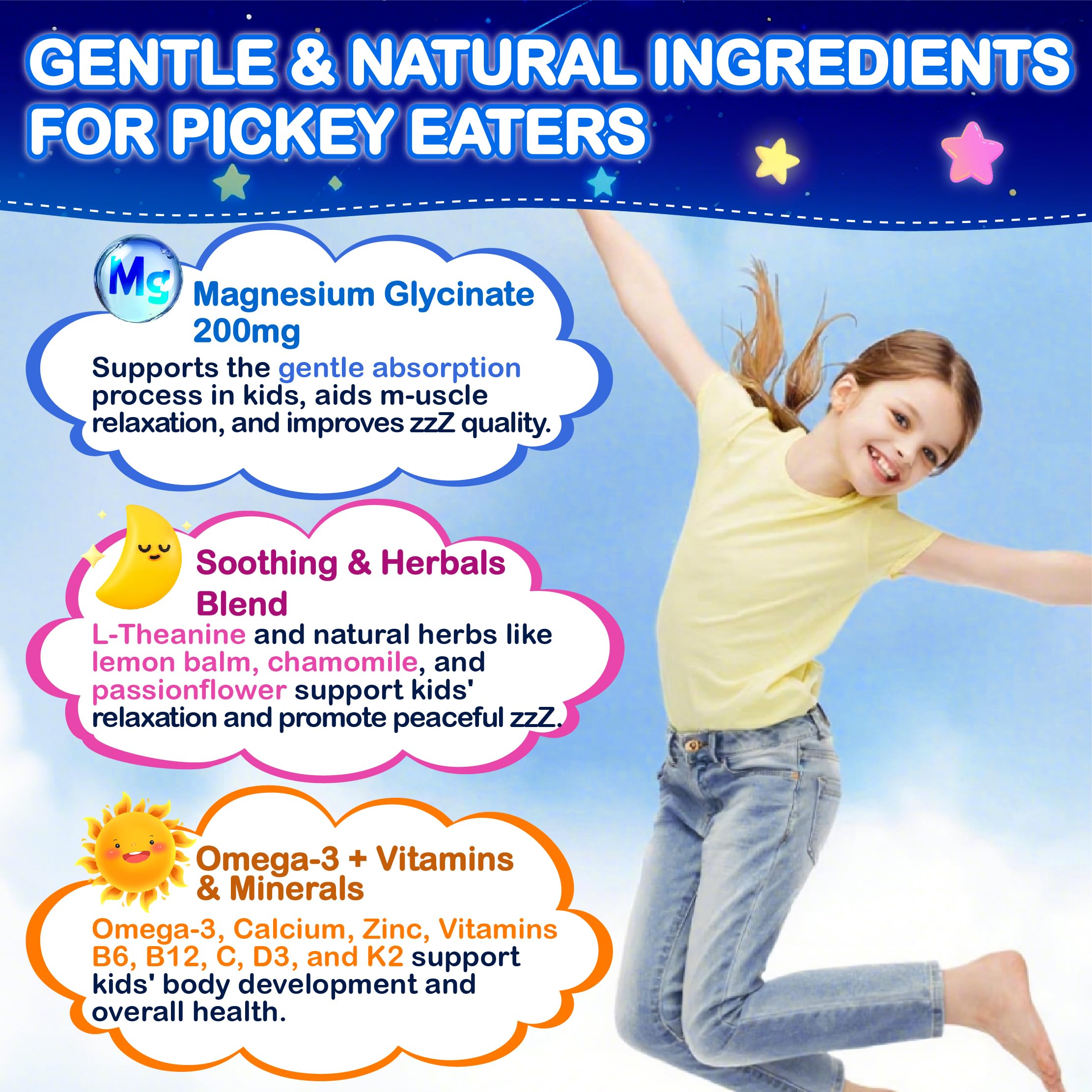 Edmmyliy gummies in hand demonstrating child-friendly serving size