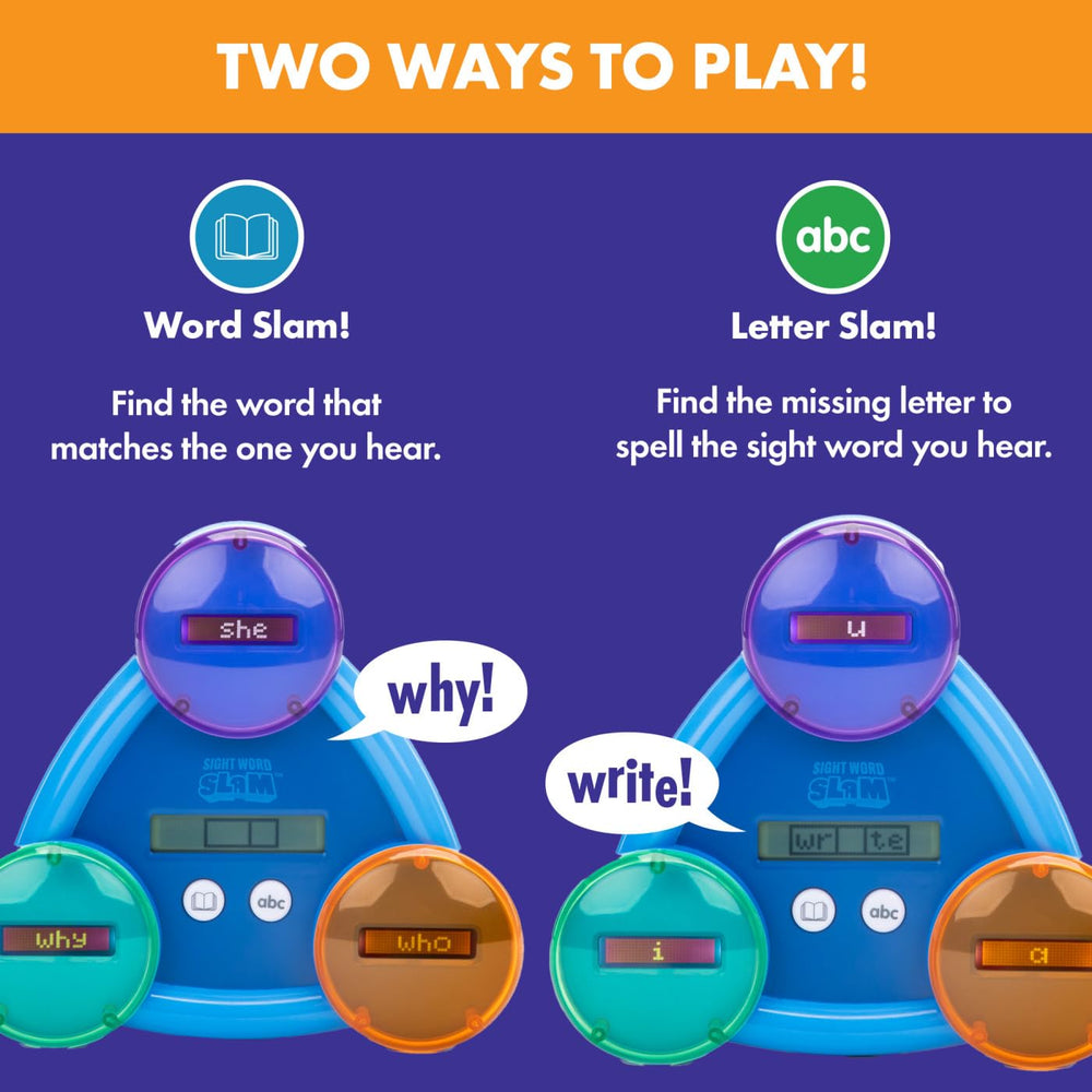 Educational Insights view of three pressable buttons for easy use