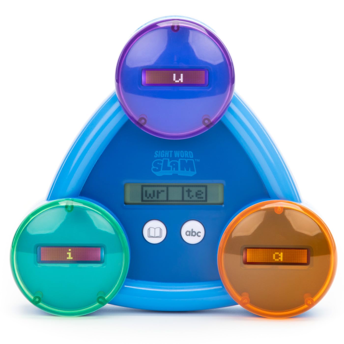 Educational Insights front view showing device and words for quick practice