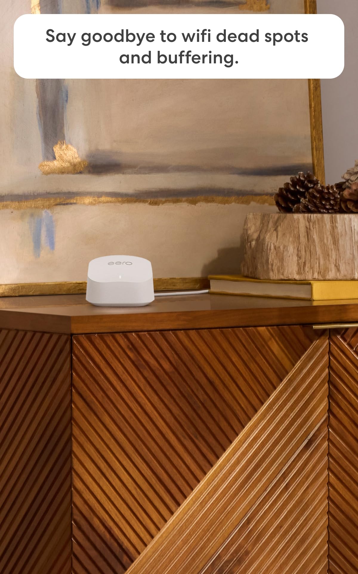 eero rear ports with gigabit Ethernet and easy modem connection benefit