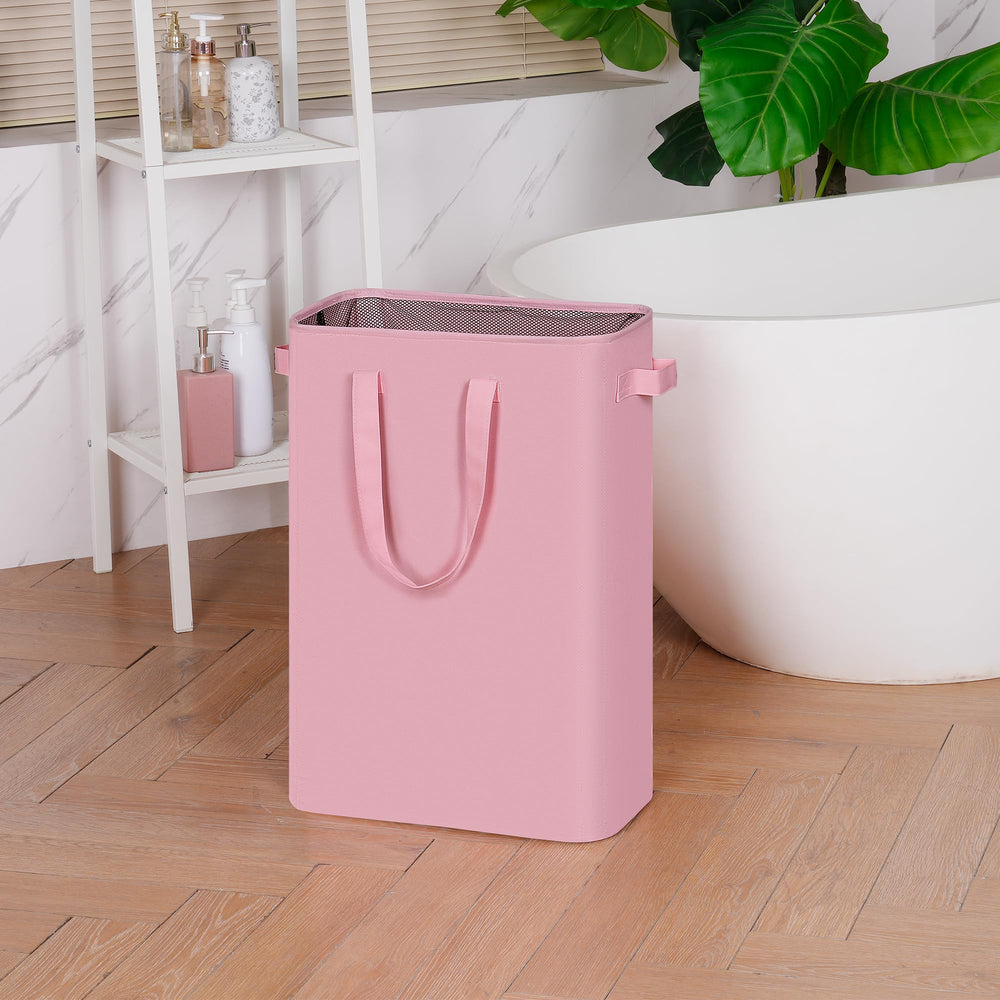 efluky placed between washer and dryer to save floor space
