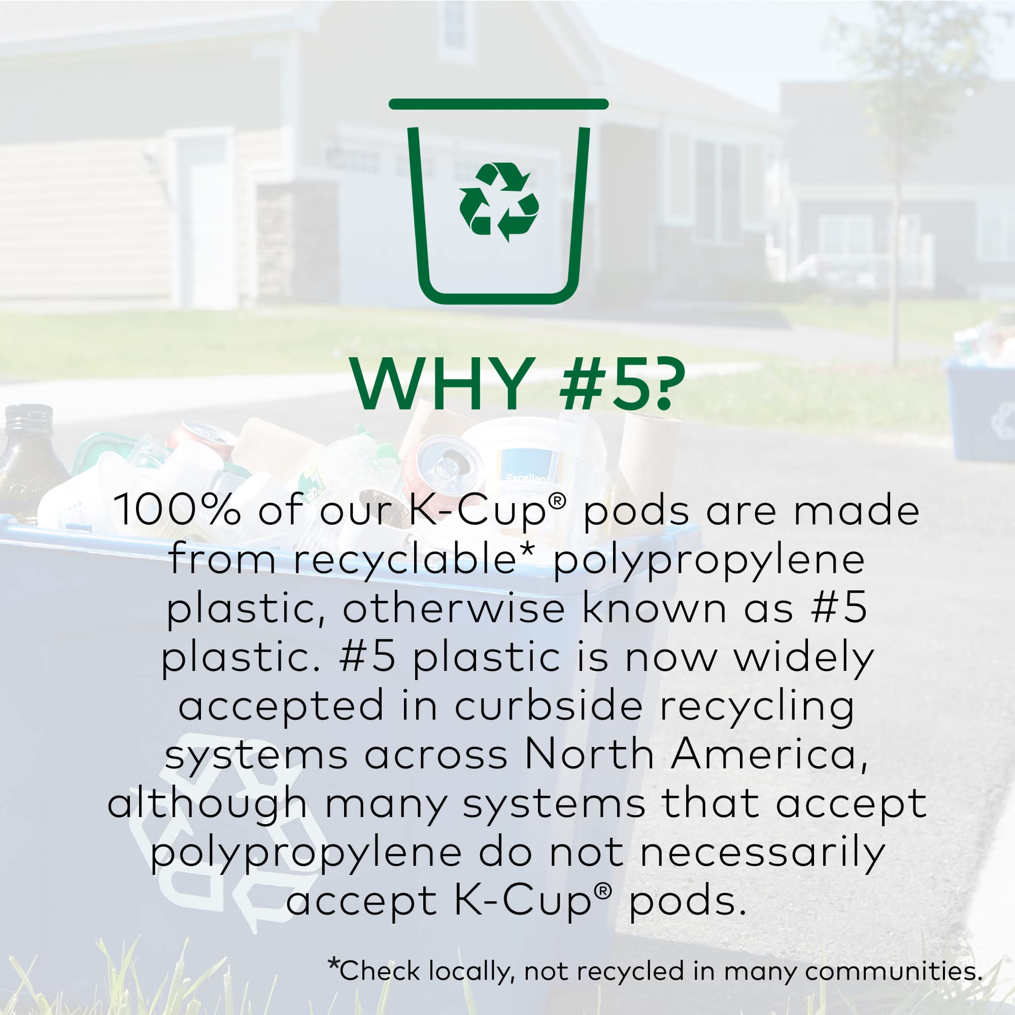 Peeling and emptying Eight O'Clock recyclable K-Cup pod demonstrating simple recycling