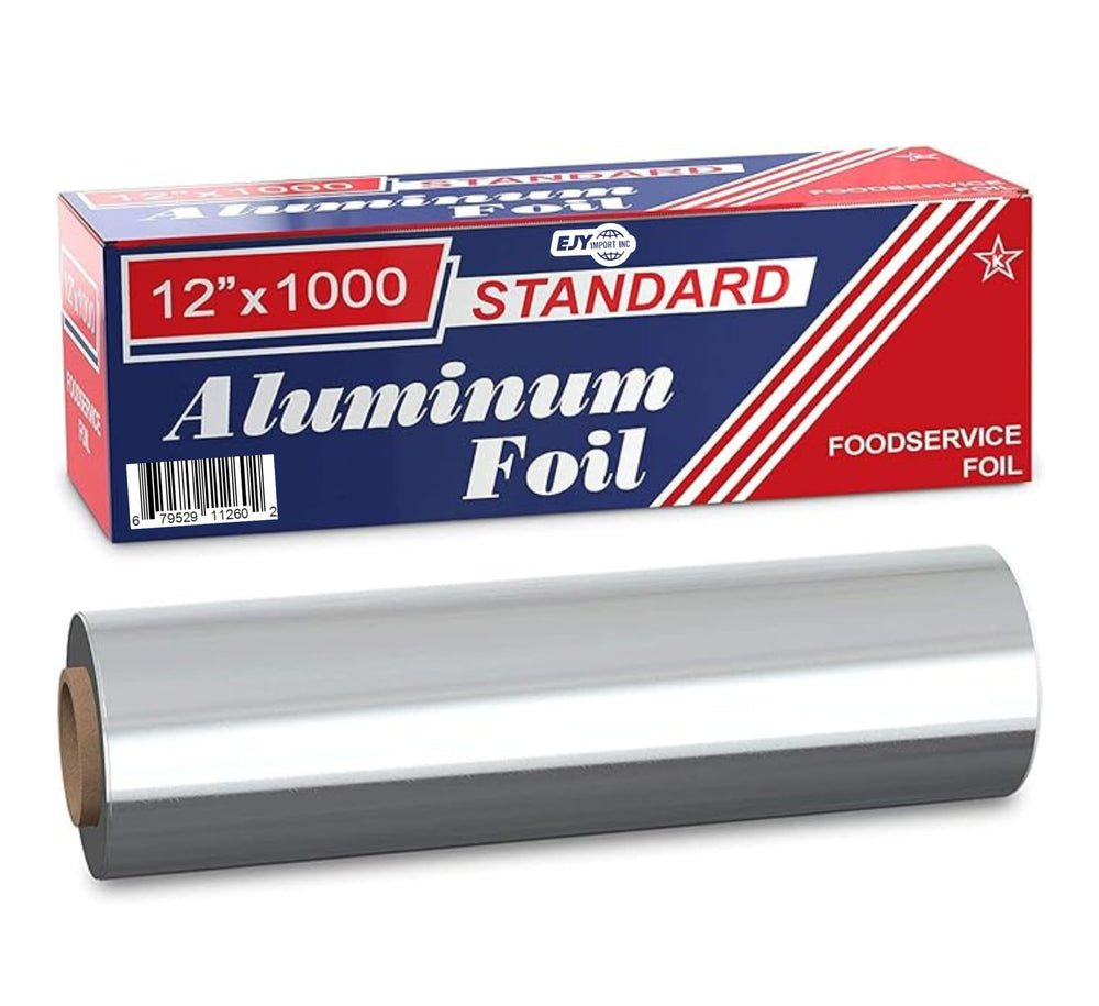 EJY IMPORT foil close-up texture highlighting 20-micron thickness and tear resistance