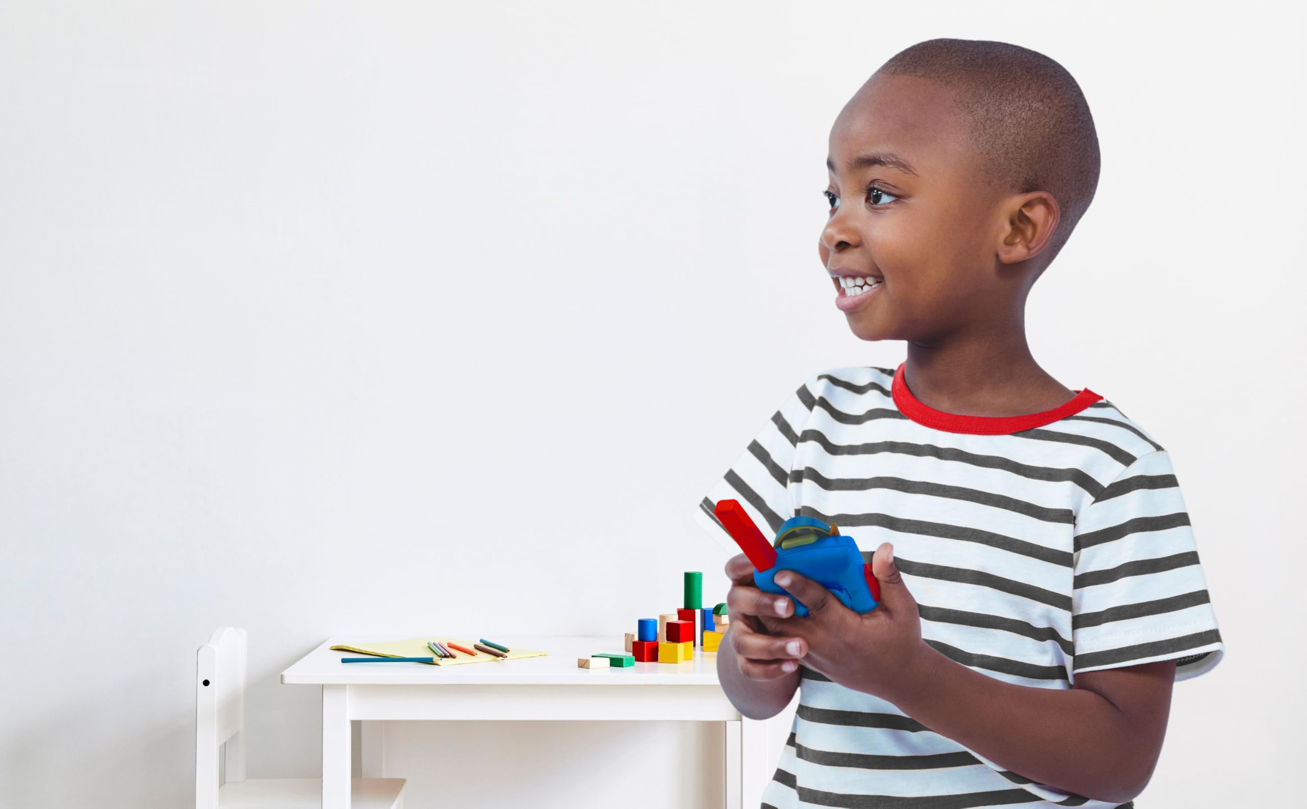 eKids Chase unit close-up highlighting durable design and kid-safe controls