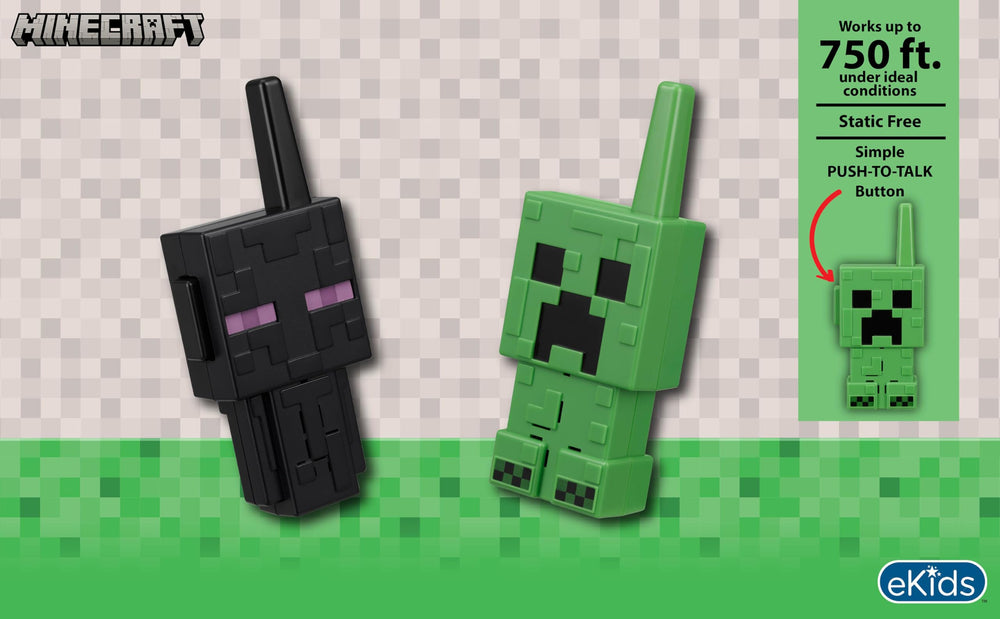 eKids Minecraft back detail highlighting durable housing for longer use