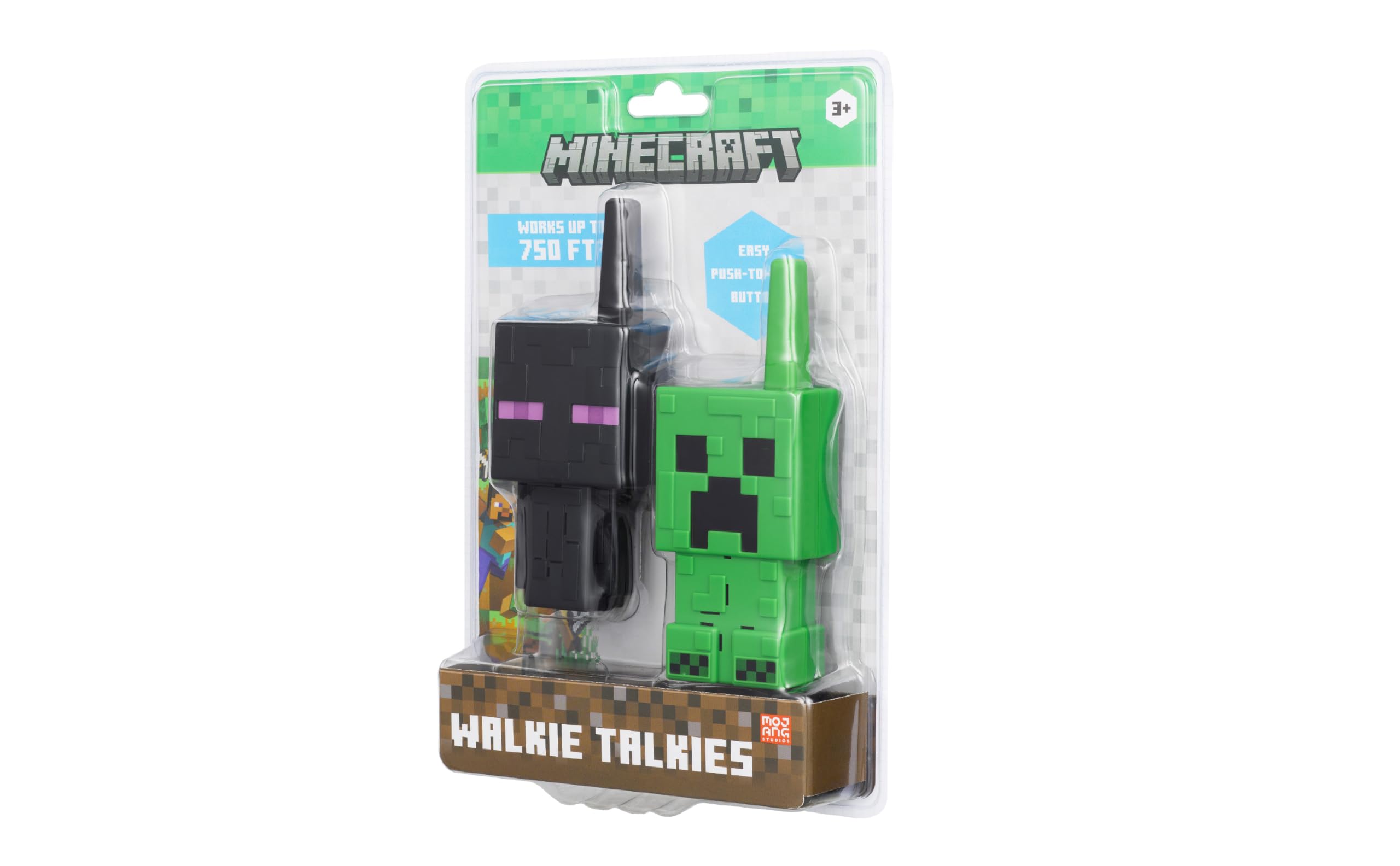 eKids Minecraft outdoor play scene showcasing range for yard adventures