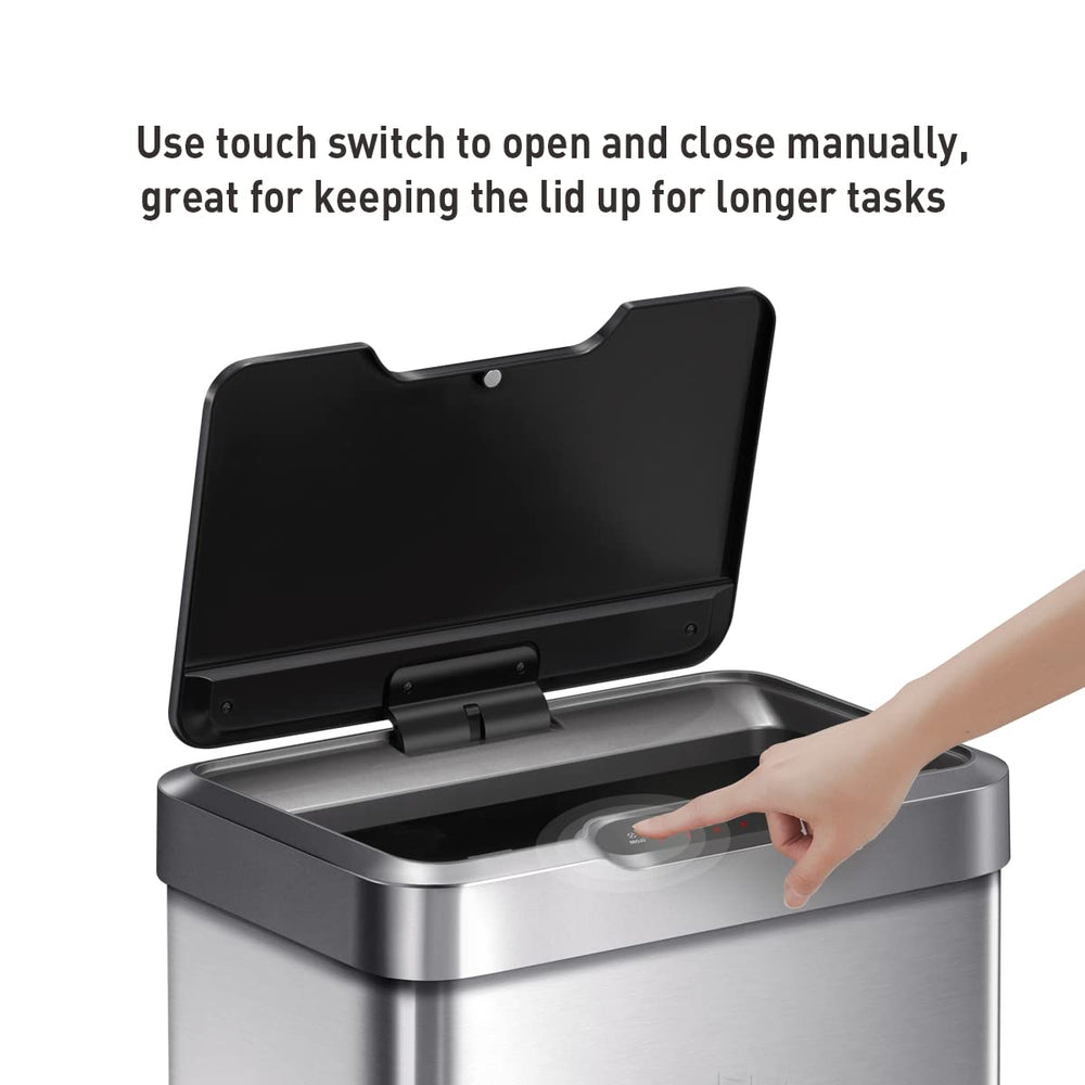EKO Mirage-T with lid open demonstrating 36 inch open height and easy access