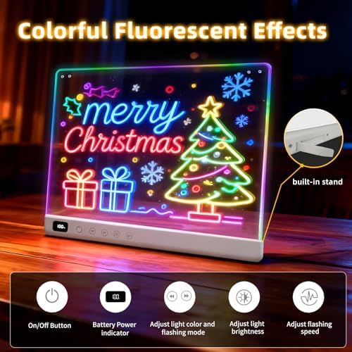 EKSPRINT wall-mounted display highlighting decorative neon signage