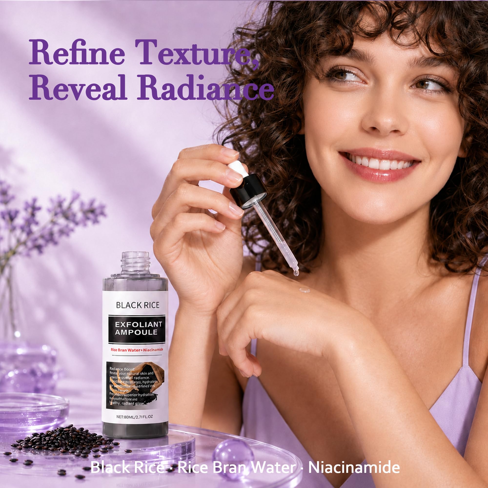 Elarenne kit styled on vanity illustrating effortless daily skincare setup