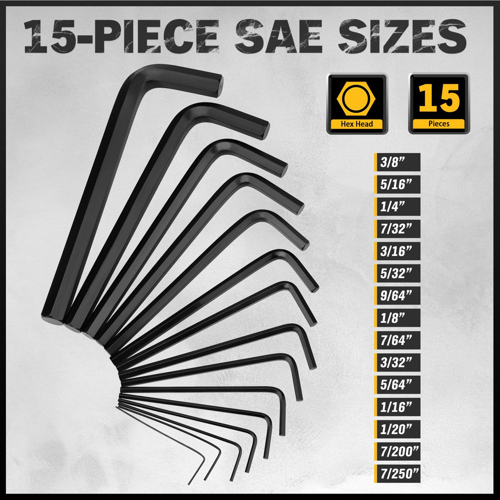 ELEAD Torx keys detail showing T9–T50 sizes for star-head fasteners