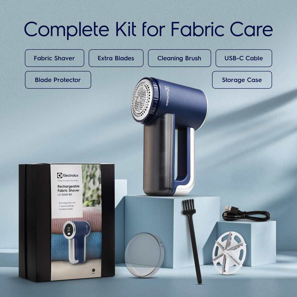 Electrolux accessories and box includes spare blade brush and reusable storage