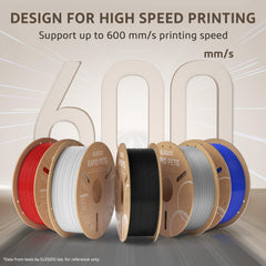ELEGOO spool close-up of Rapid PETG texture for consistent feed