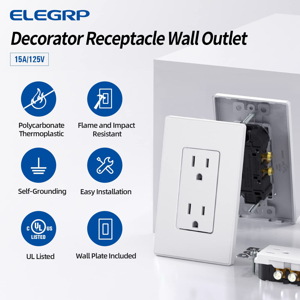 ELEGRP side profile showing shallow body for extra junction box wiring space and easier installs