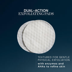 ELEMIS close-up of textured pad surface showing gentle exfoliating texture