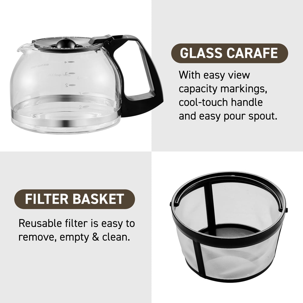 Elite Gourmet water reservoir close-up with level indicator for accurate filling benefit