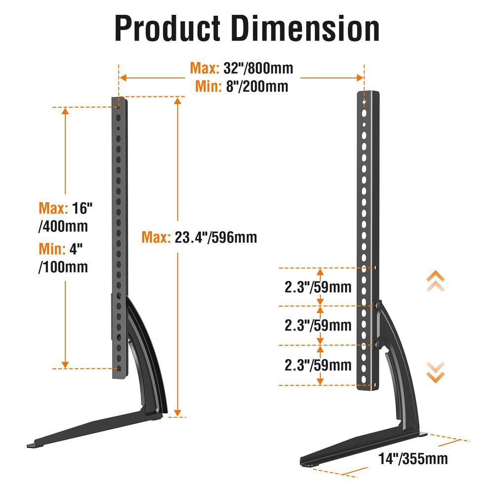 ELIVED side profile with curved TV for space-saving placement