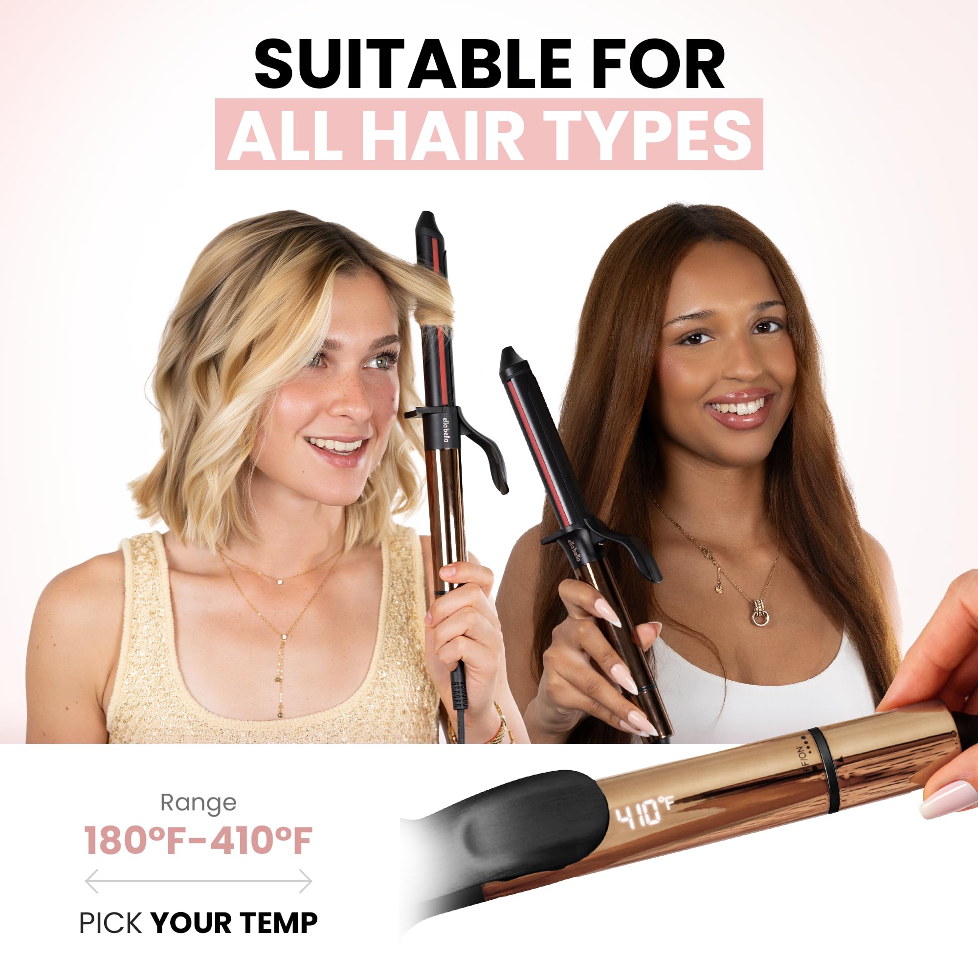 ELLA BELLA heat-resistant carry case shown for travel protection and neat storage