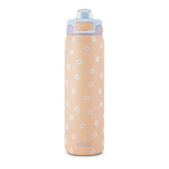 Ello bottle front view in Gloss Daisies showing attractive finish and portability