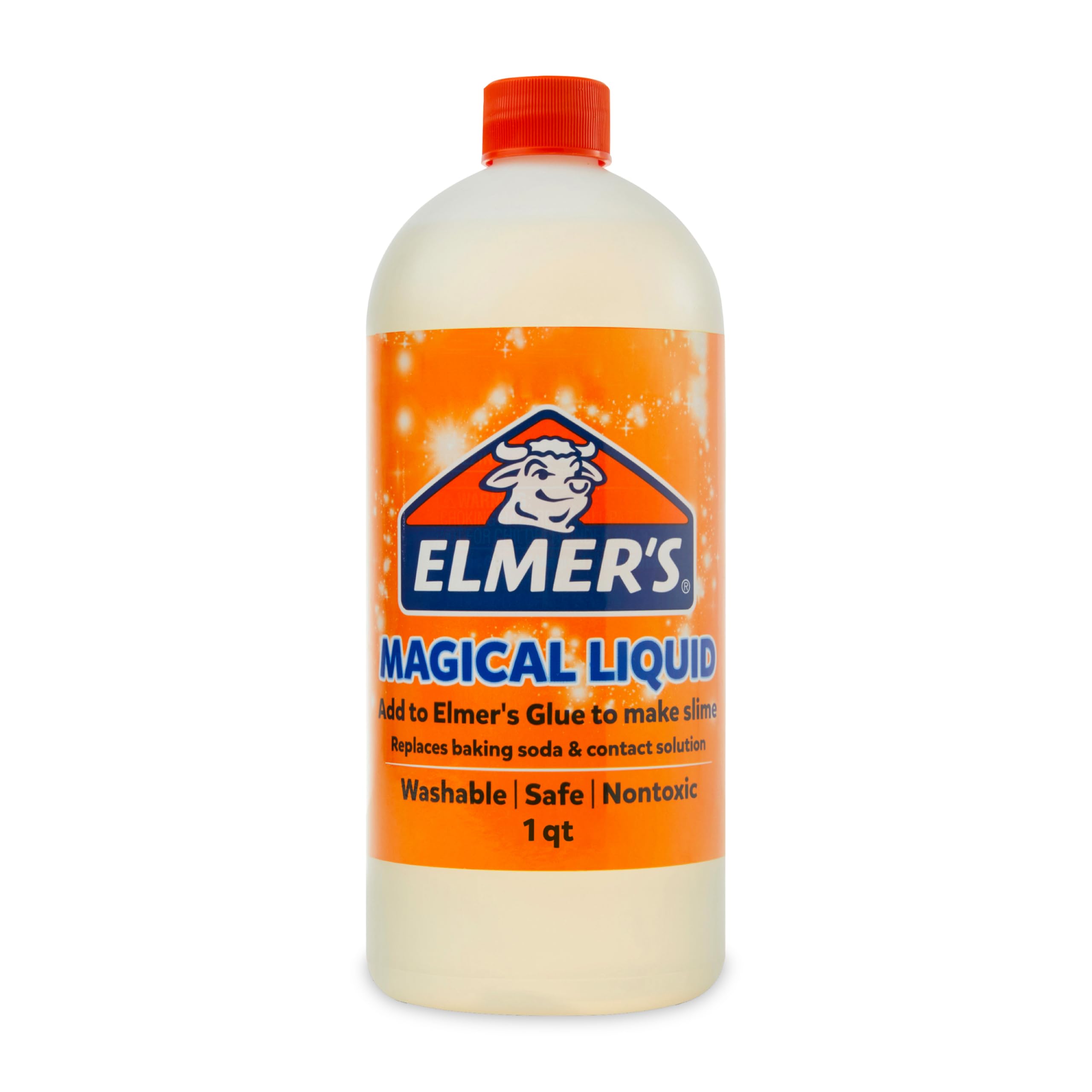 Elmer's front label showing product name and quart size for easy identification