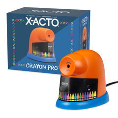 Elmer's X-ACTO front view showing compact design and easy access benefits