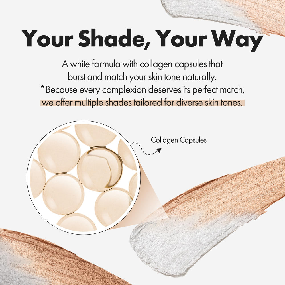 ELROEL Blanc Cover Stick detachable brush close-up for smooth airbrushed finish