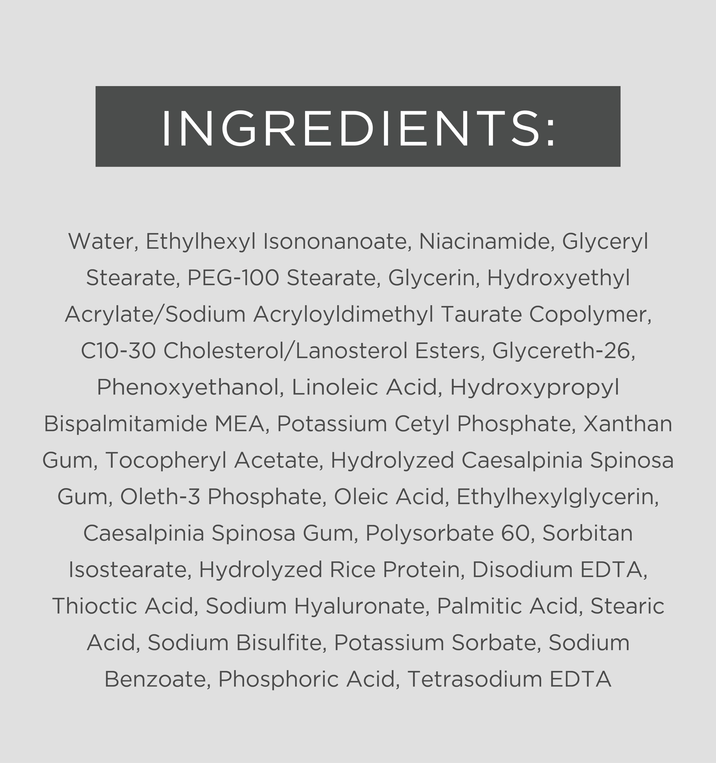 EltaMD label detail showing usage instructions and benefits for informed use