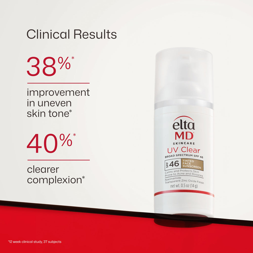 EltaMD bottle in a handbag lifestyle scene showing on-the-go protection