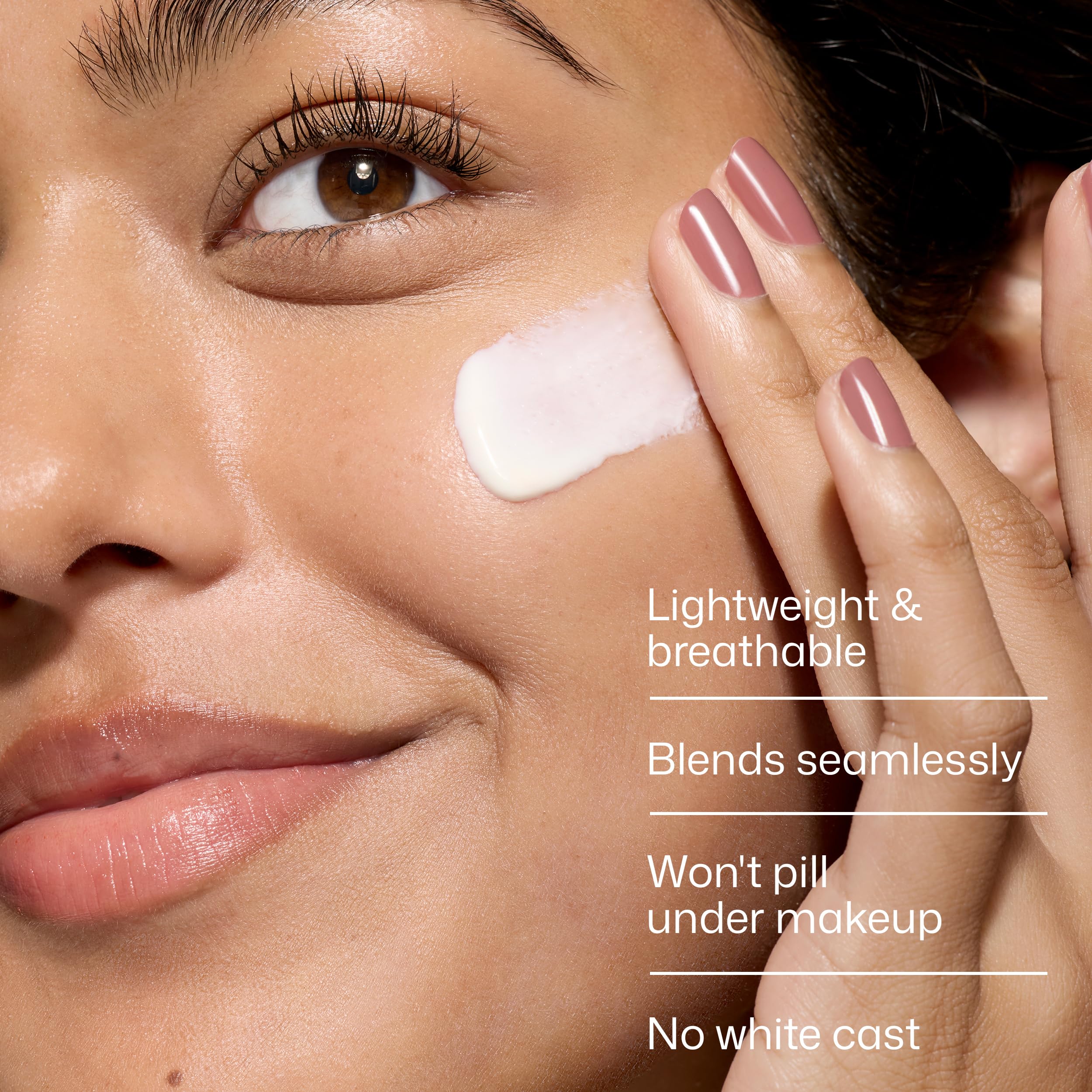 EltaMD ingredient label highlighting zinc oxide and niacinamide benefits