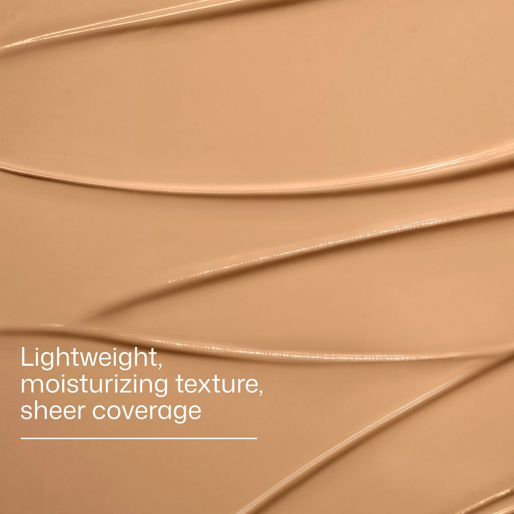 EltaMD side profile finish after Hydration+ application showing natural, non-greasy look