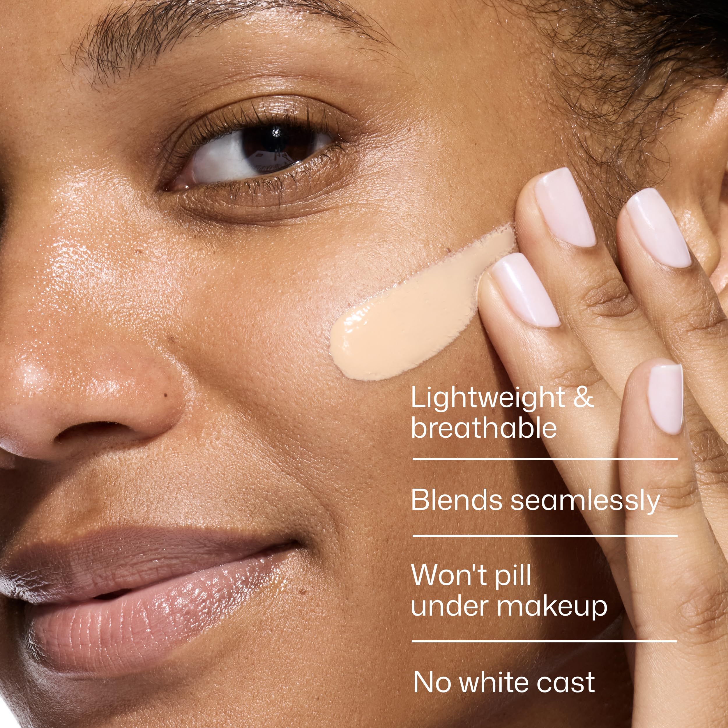EltaMD texture swatch of Hydration+ showing lightweight, hydrating finish