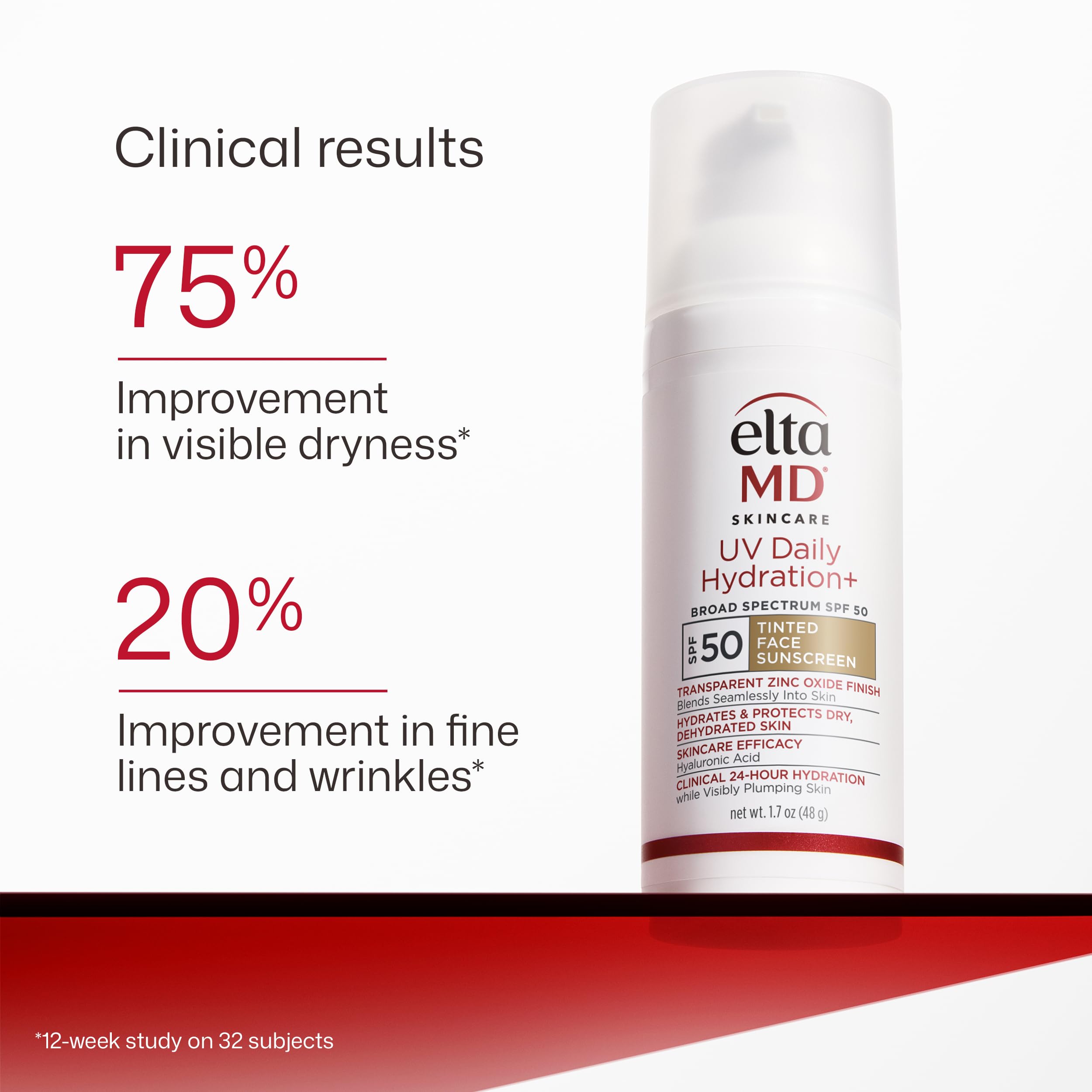 EltaMD Hydration+ tucked inside a travel bag for easy on-the-go sun protection