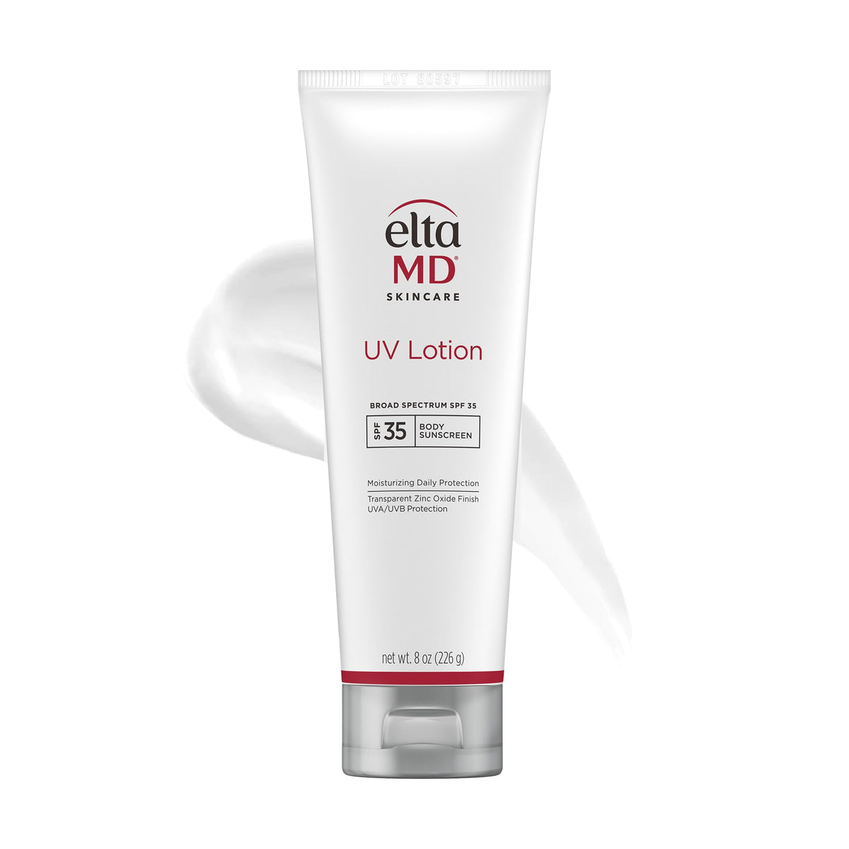 EltaMD front packaging showing SPF 35 and lotion benefits