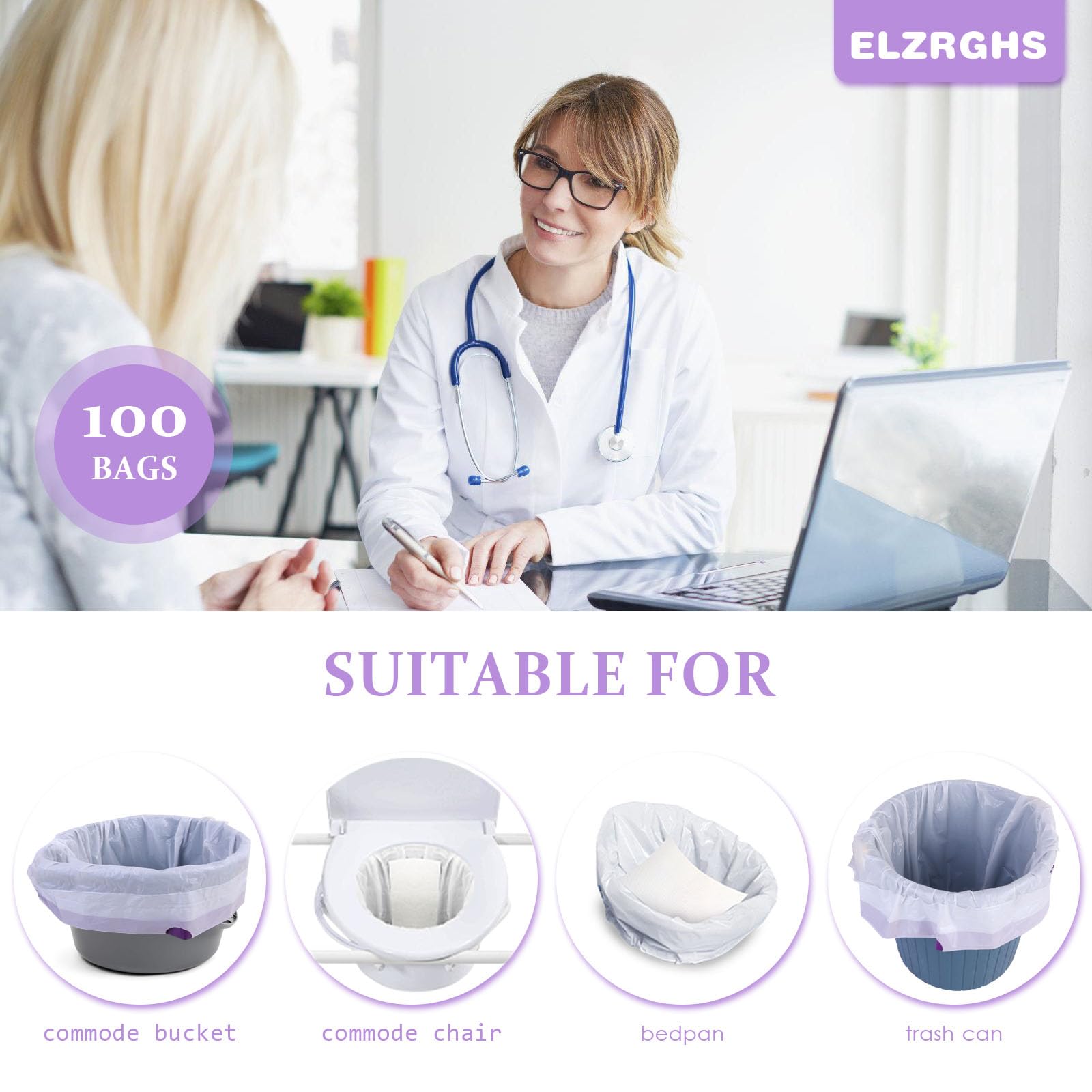 Elzrghs drawstring close-up highlighting easy secure sealing benefit