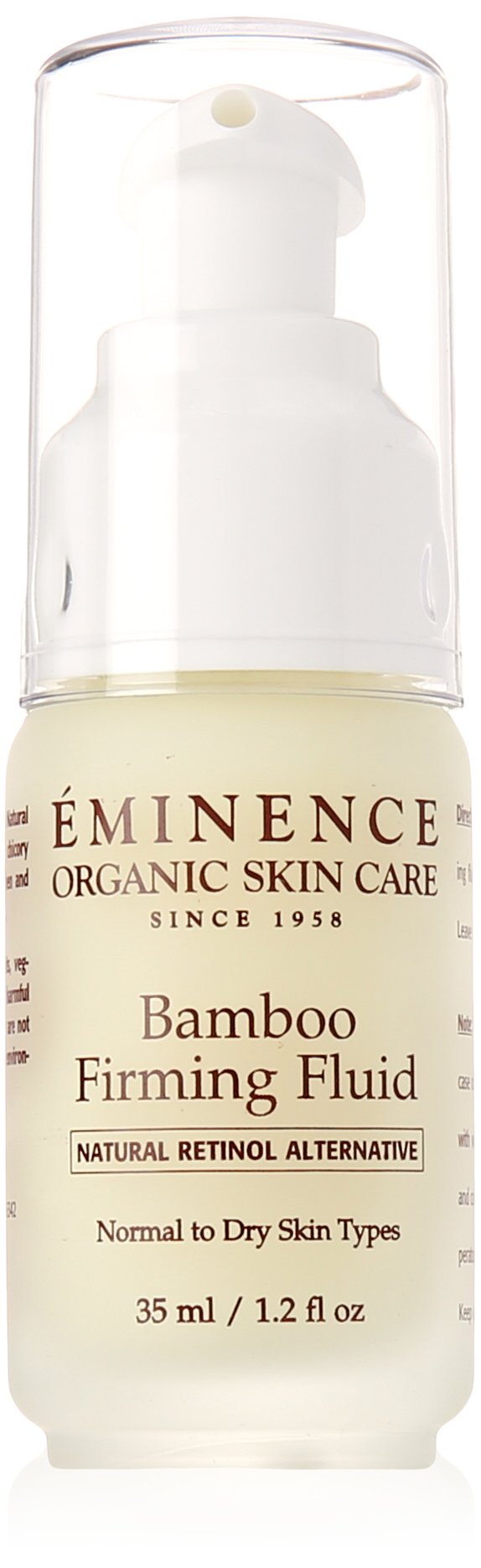 Eminence front packaging showing 1.2 oz bottle and clear branding for trustworthy results