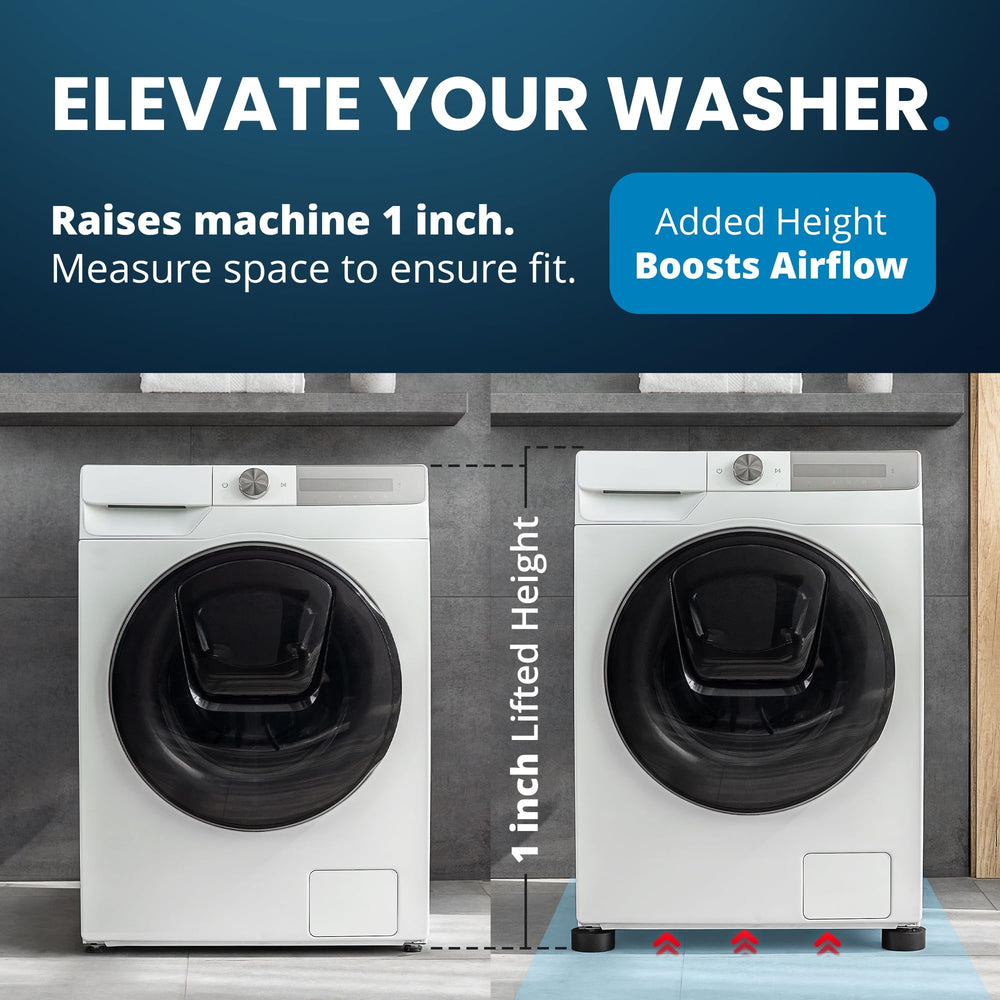 Empire of Electronics included bubble level being used to adjust washer feet for perfect balance