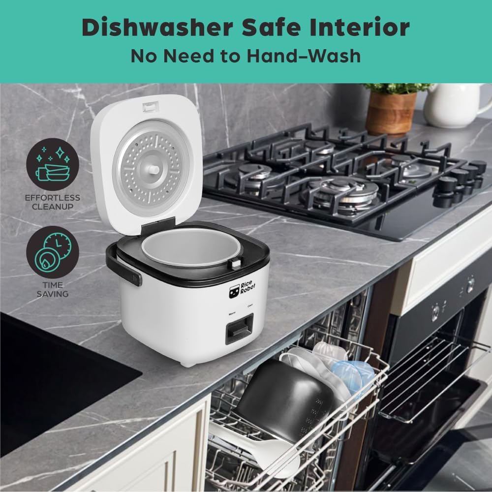 EMSON Rice Robot in kitchen lifestyle setting illustrating countertop elegance and practical use