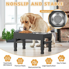 Enayplon adjustable leg mechanism close-up, quick height changes benefit
