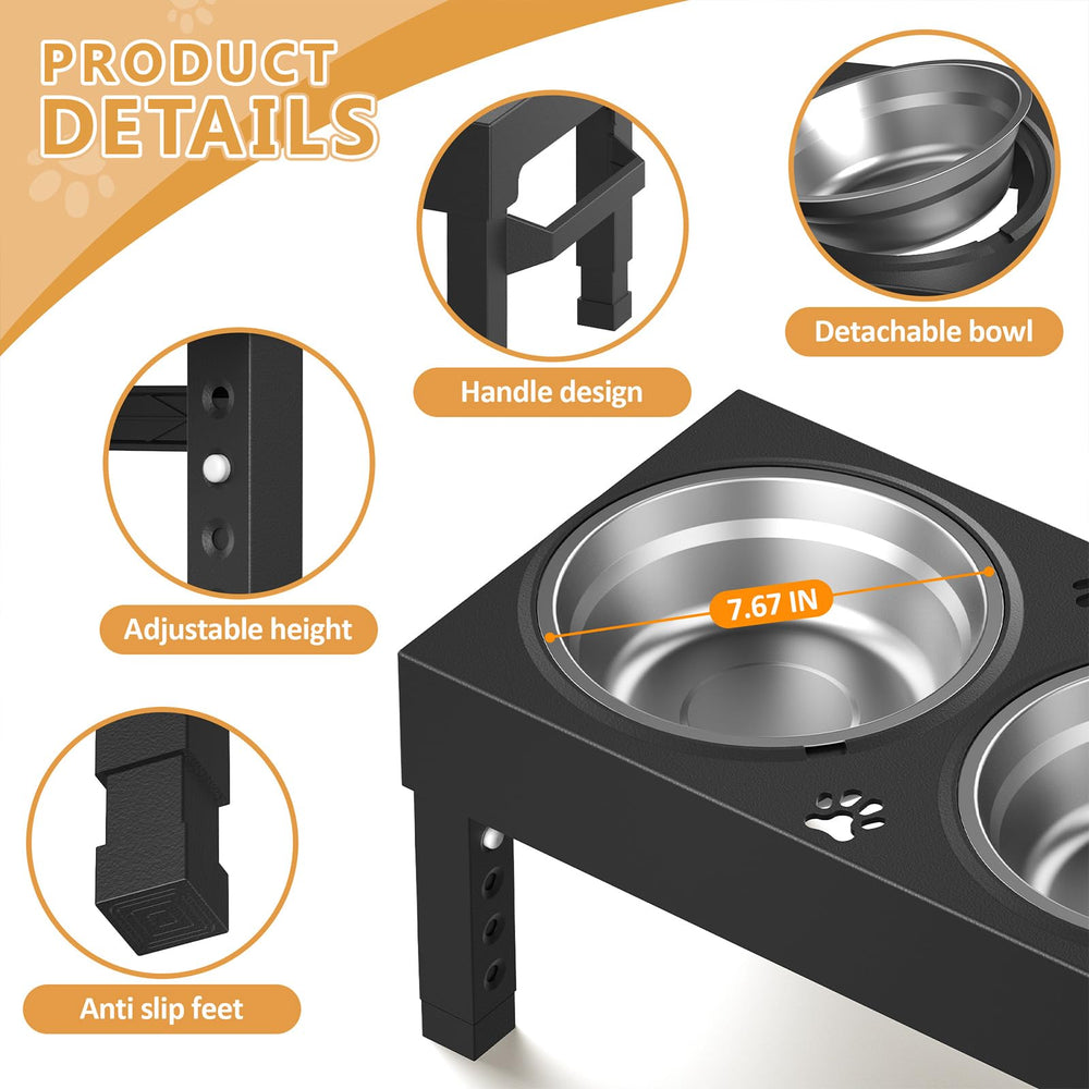 Enayplon anti-slip feet and rubber rim, protects floors and reduces noise
