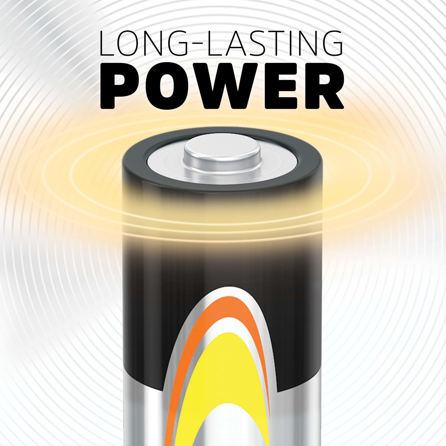 Energizer AA single cell close-up highlighting durable terminals and reliability