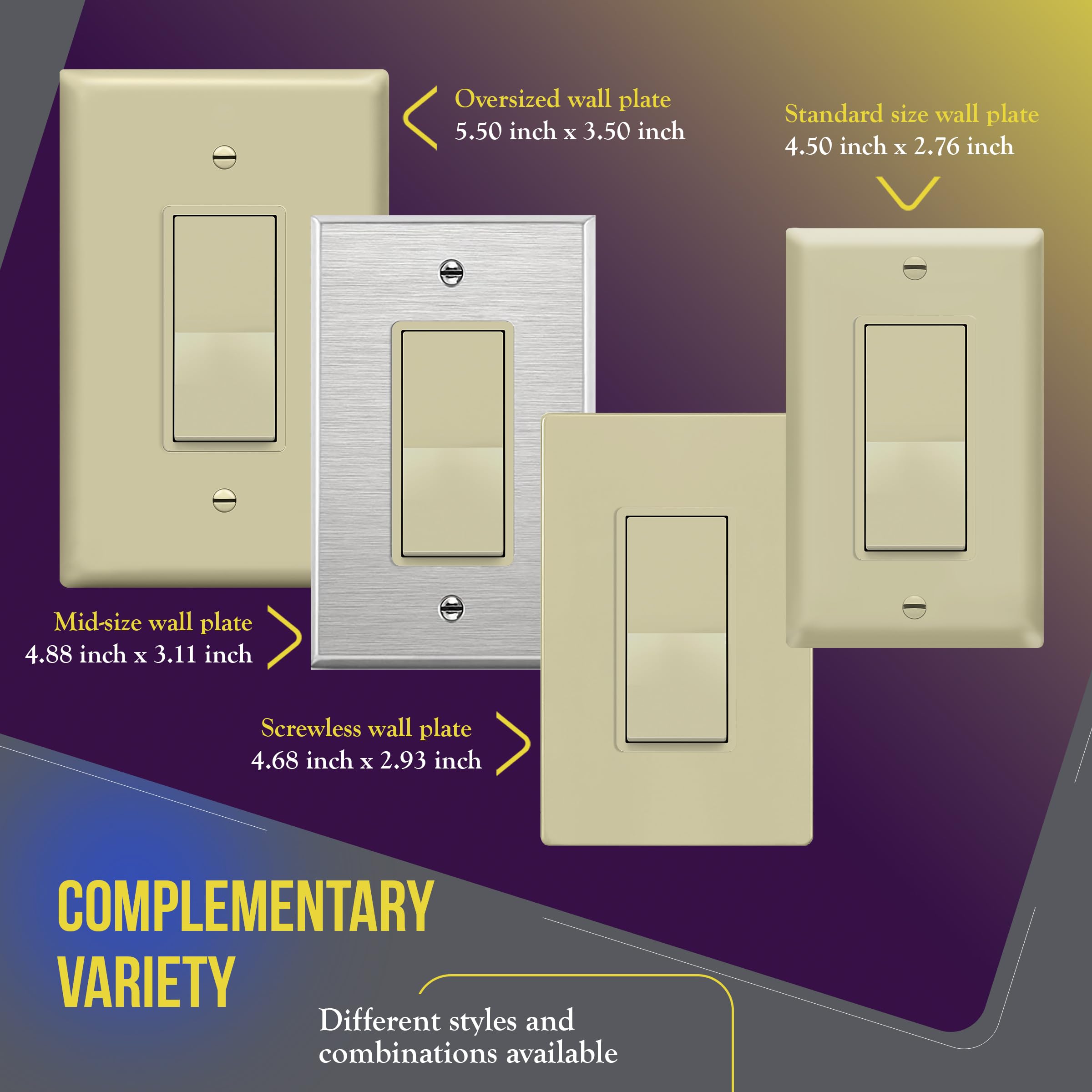 ENERLITES ten-switch bulk pack demonstrating value and consistency for large projects