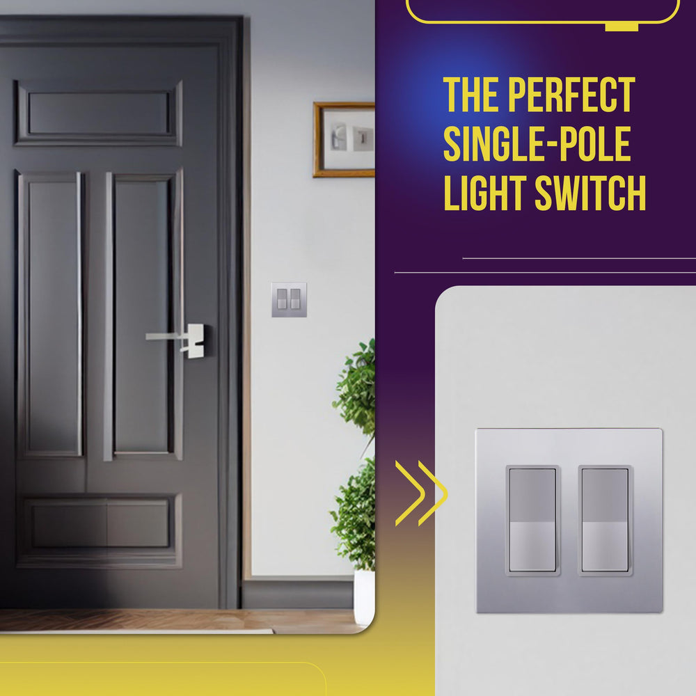 ENERLITES side profile showing shallow body that fits standard junction boxes