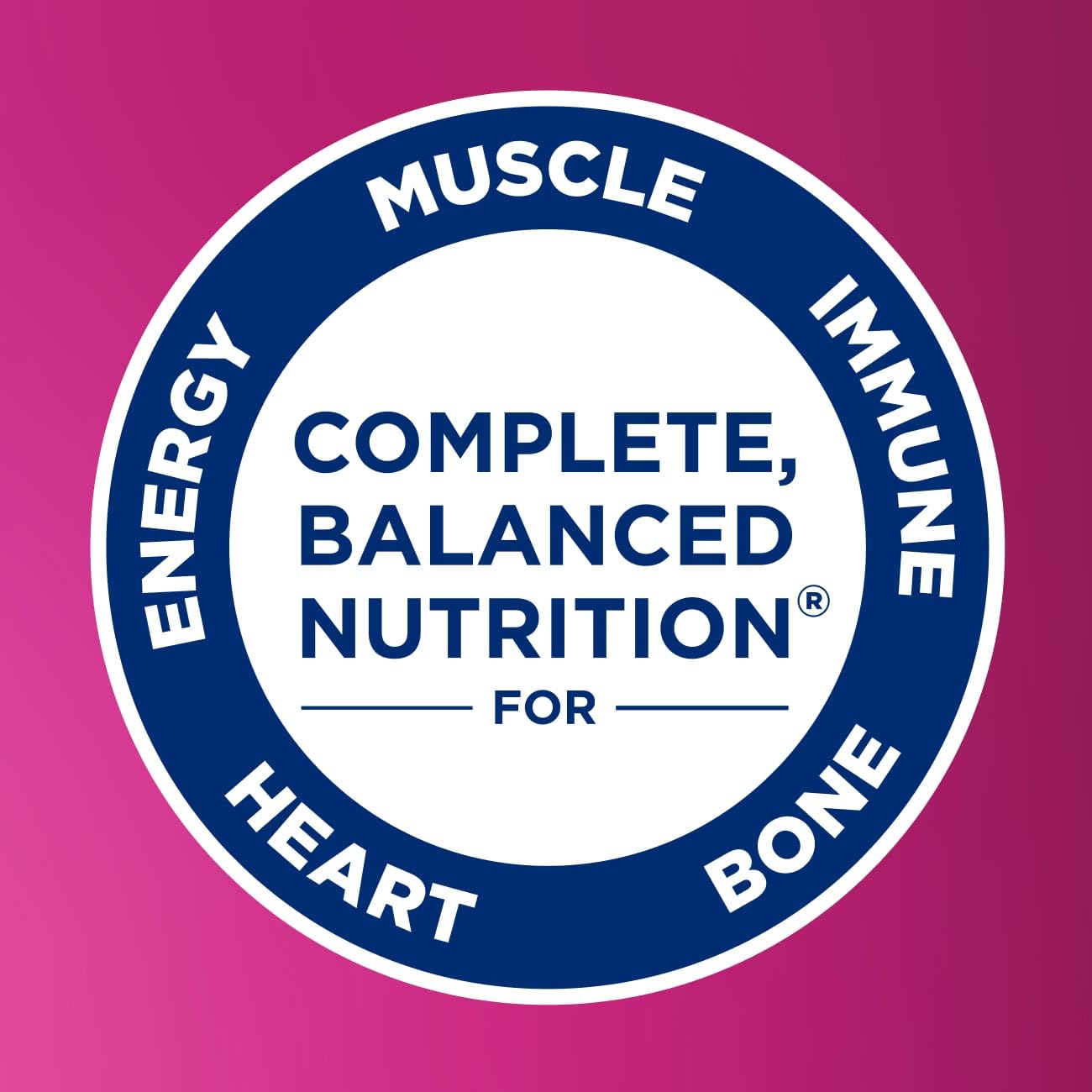 Ensure nutrition label close-up highlighting vitamins and protein benefits