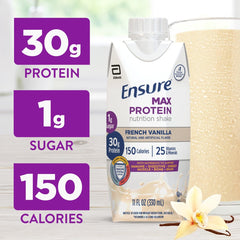 Ensure Chocolate flavor pour demonstrating creamy texture and satisfaction