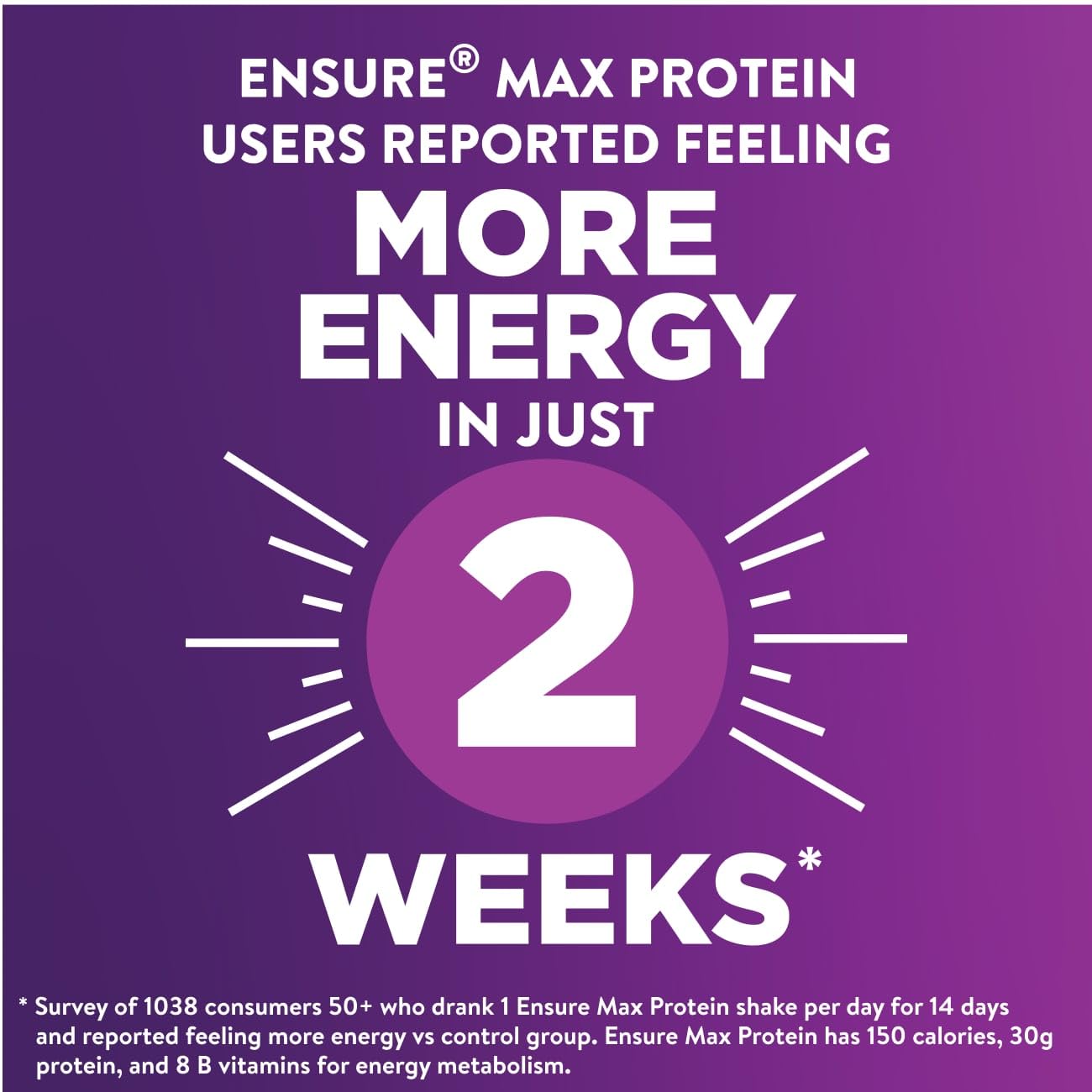 Hand holding Ensure Max Protein bottle demonstrating portability and on-the-go energy
