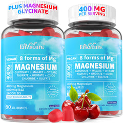 EnvyCure front packaging showing bottle and gummies, convenient daily use
